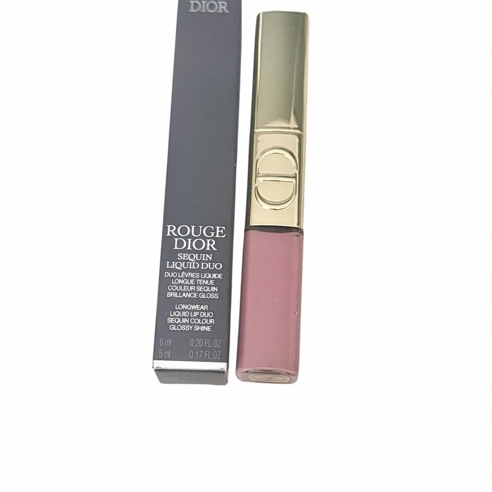Rouge Dior Forever Sequin Liquid Lipstick – 420 Pink Star - Picture 3 of 3
